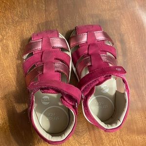 Stride Rite hot pink toddler girl sandals